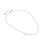 Silver Elastane Necklace