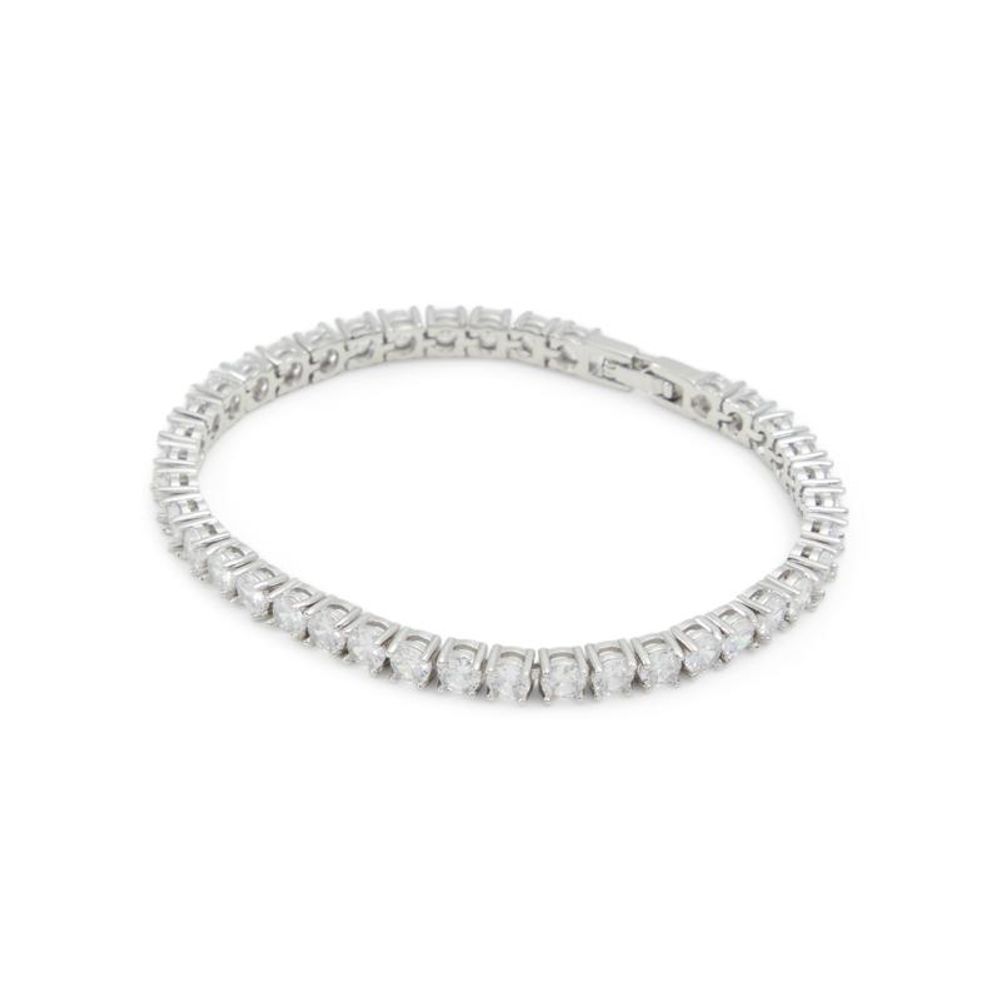 Silver Elastane Bracelet
