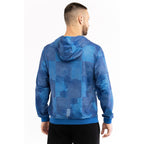 Blue Polyester Sweatshirt