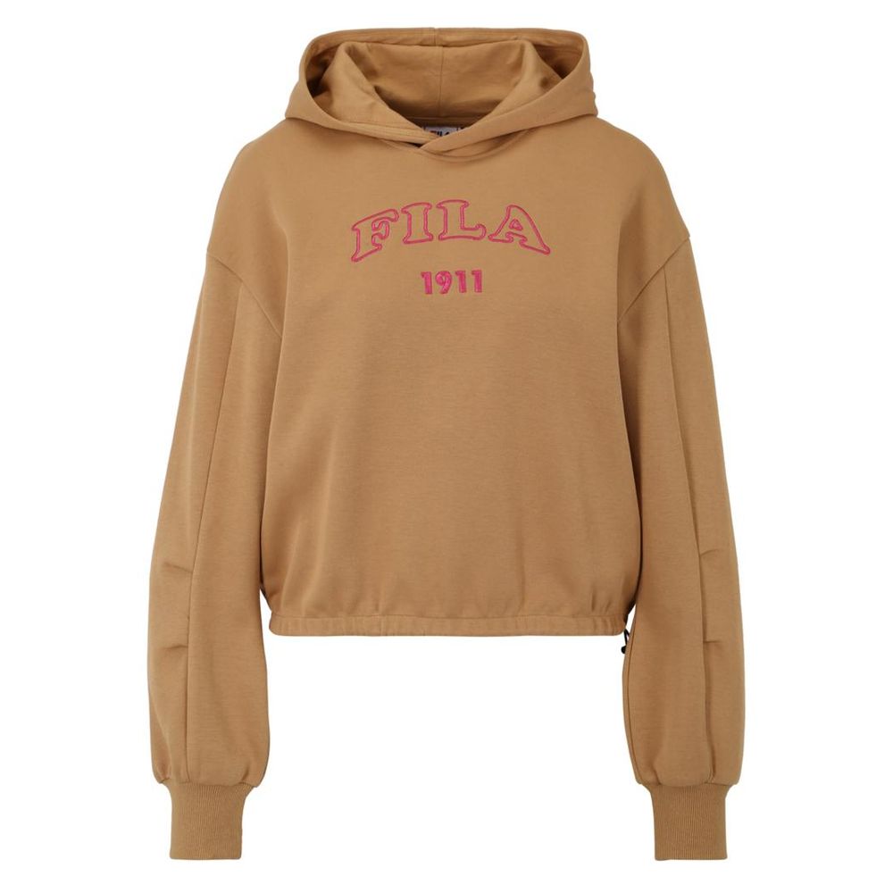 Brown Cotton Sweatshirt