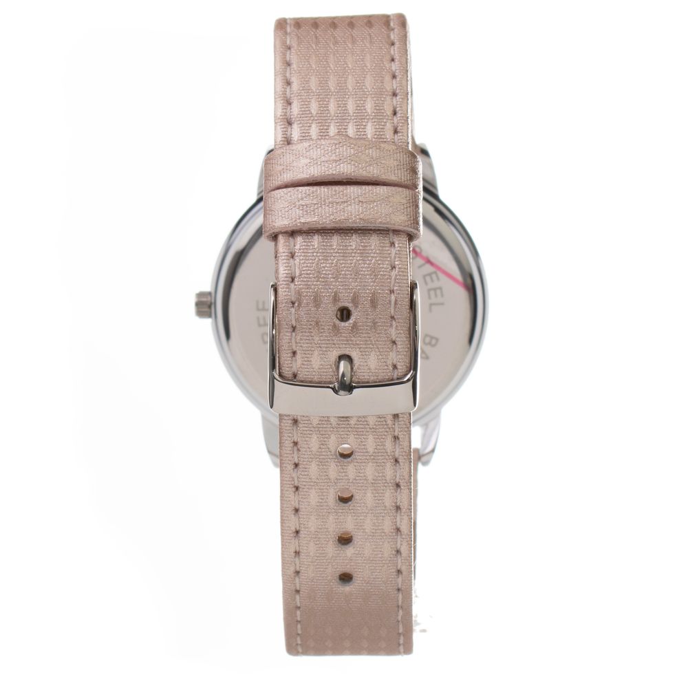 Multicolor Leather Dress Watch