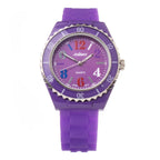 Purple Synthetic Sport Watch