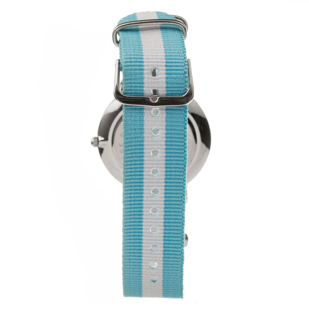 Blue Textile Dress Watch