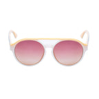 White Rubber Sunglasses