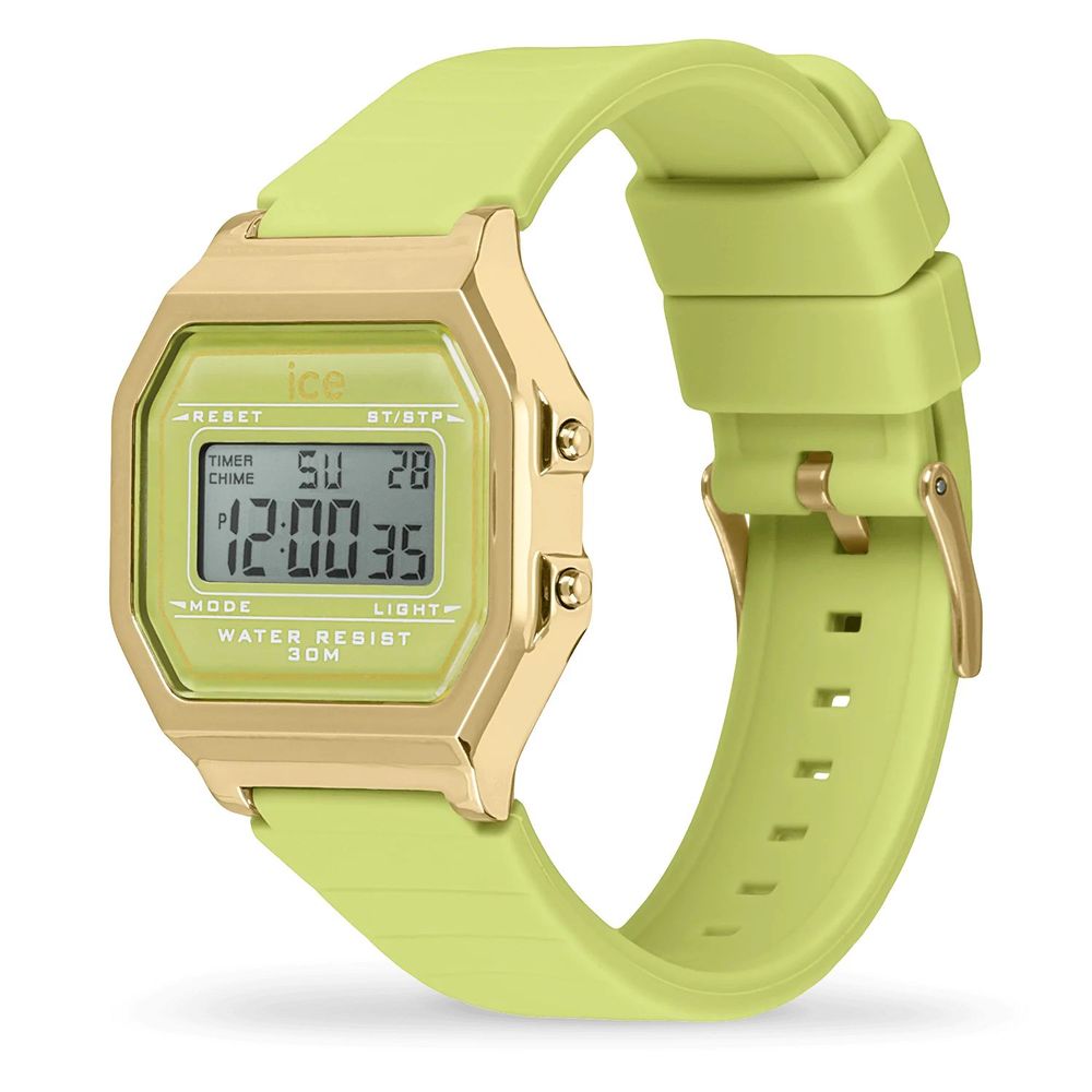 Bicolor Synthetic Digital Watch