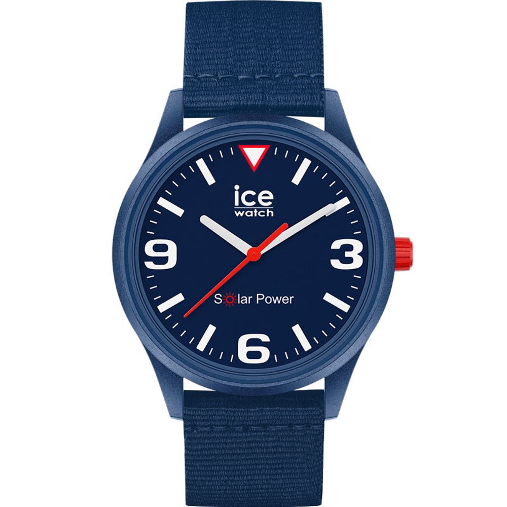 Blue Synthetic Sport Watch