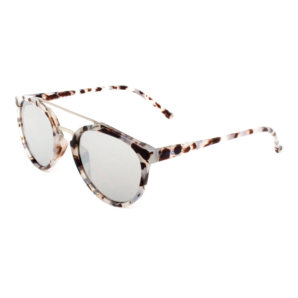 Brown Injected Sunglasses