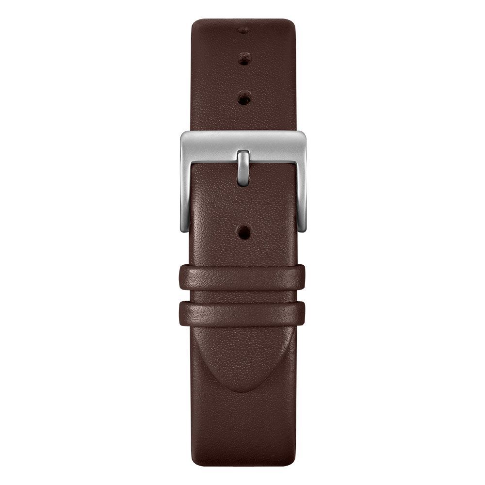 Brown Leather Dress Watch