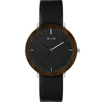 Black Stainless Steel Dress Watch