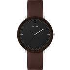 Brown Leather Dress Watch