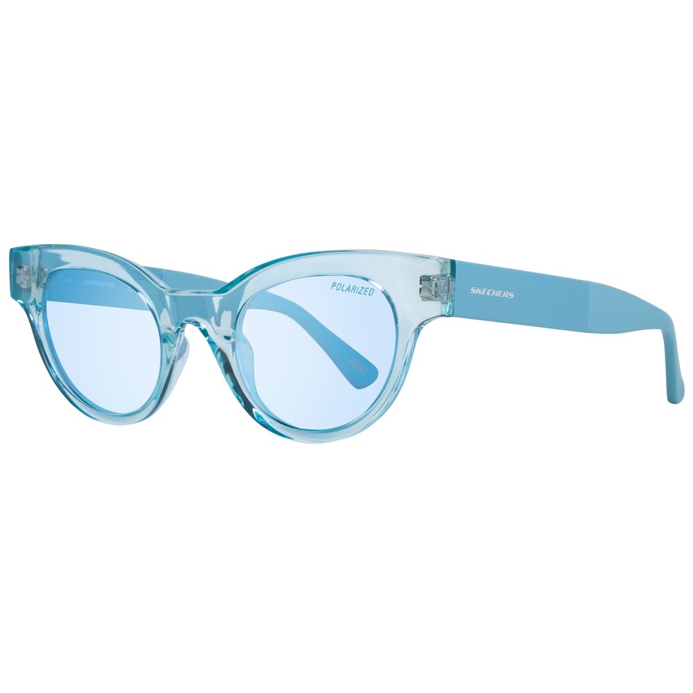 Blue Plastic Sunglasses