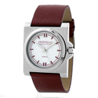 Bordeaux Leather Dress Watch