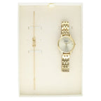 Gold Stainless Steel Dress Watch