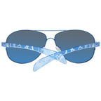 Blue Metal Sunglasses