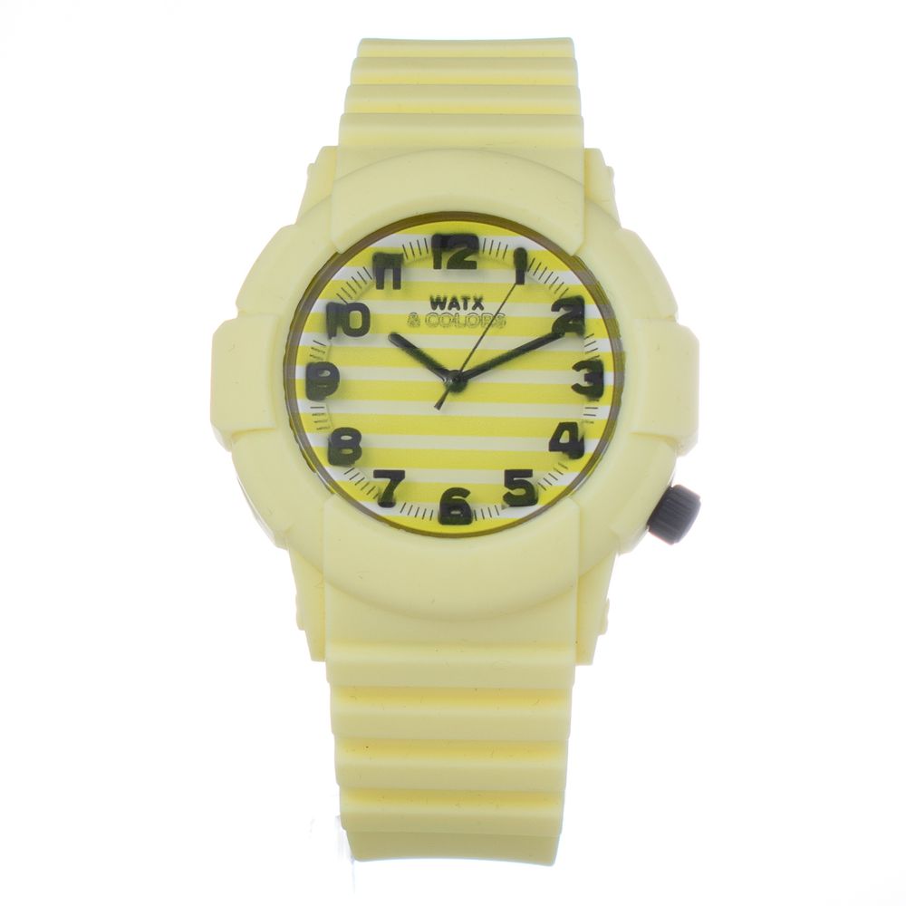 Bicolor Synthetic Digital Watch