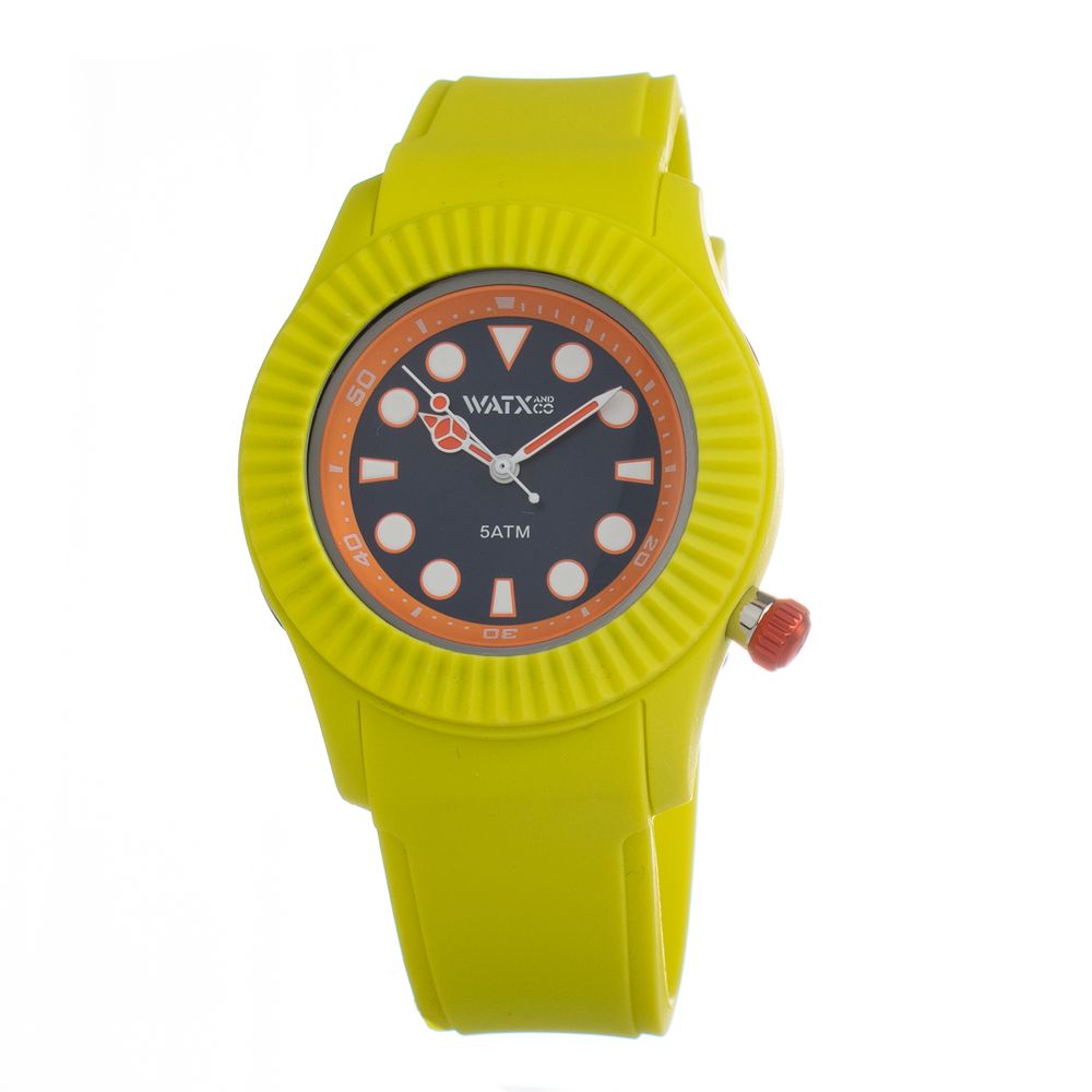 Bicolor Synthetic Sport Watch
