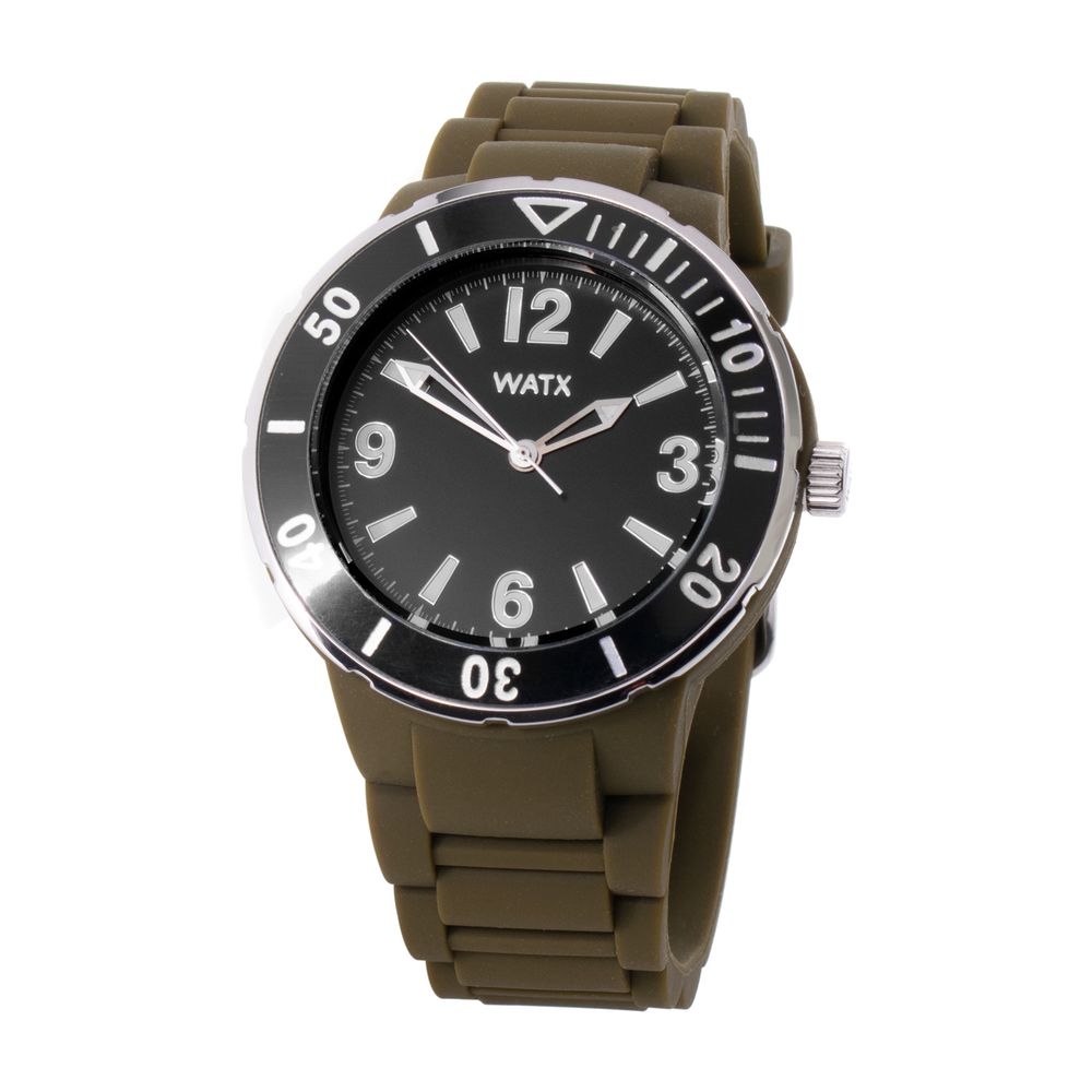 Bicolor Synthetic Sport Watch