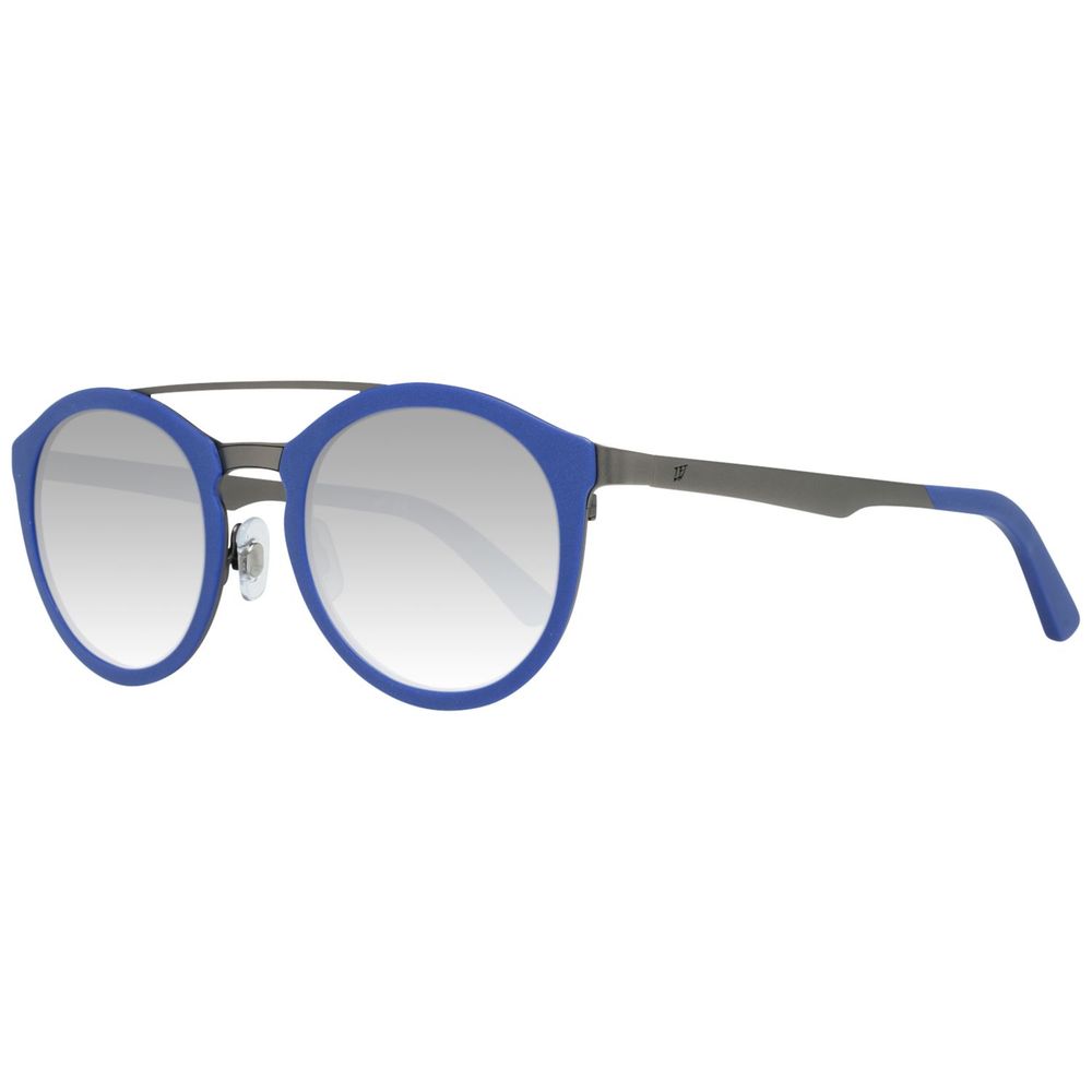 Blue Metal Sunglasses