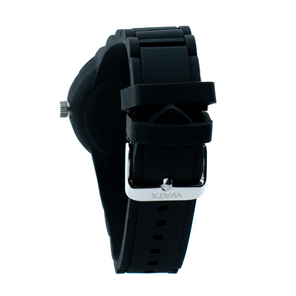 Black Rubber Sport Watch