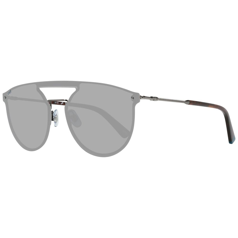 Gray Metal Sunglasses
