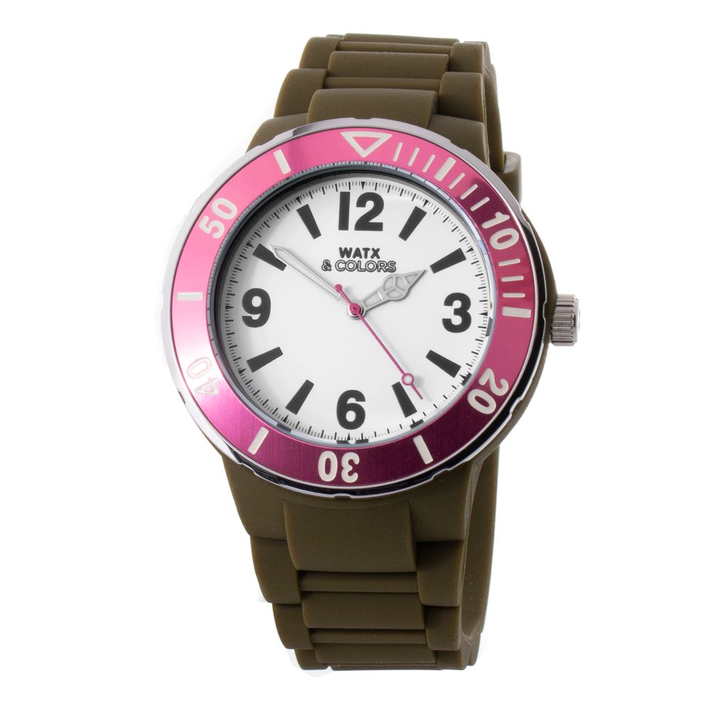 Bicolor Synthetic Sport Watch