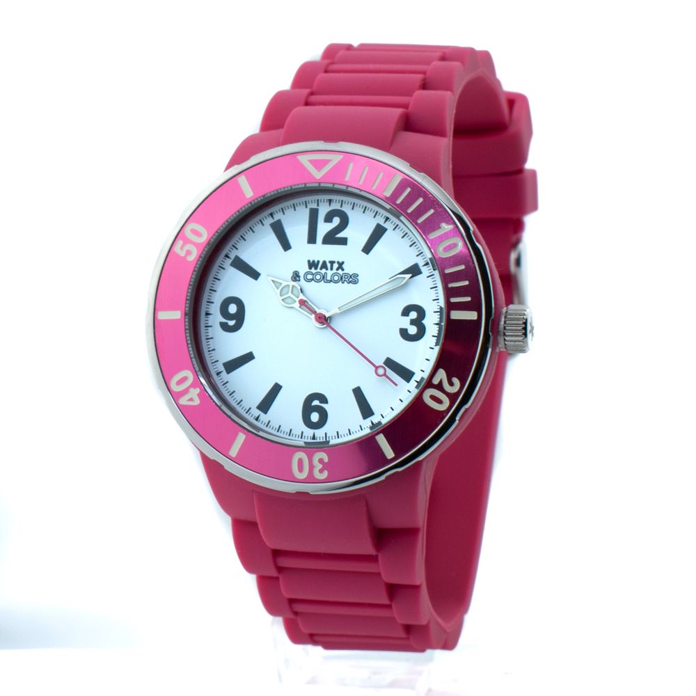 Multicolor Rubber Sport Watch