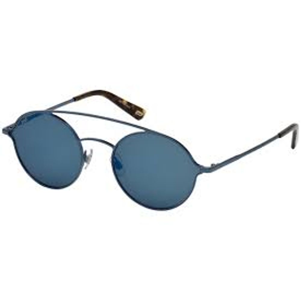 Blue Metal Sunglasses