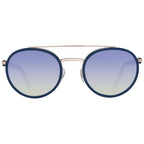 Blue Metal Sunglasses
