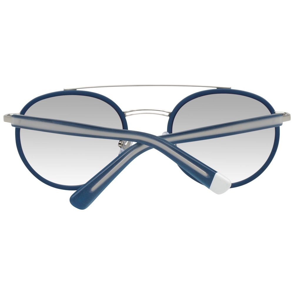 Blue Metal Sunglasses