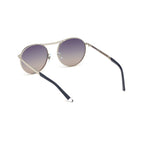 Gray Metal Sunglasses