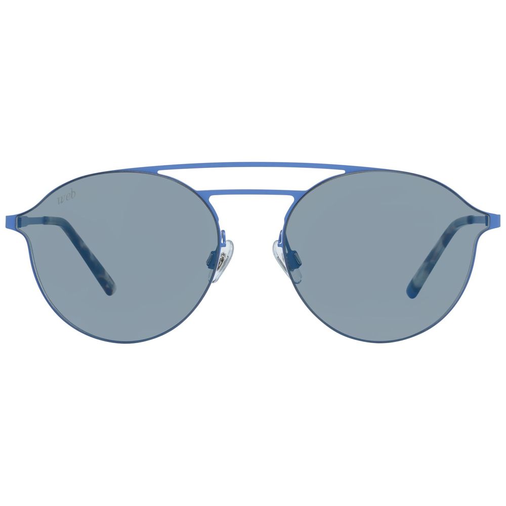 Blue Metal Sunglasses