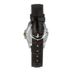 Brown Leather Dress Watch
