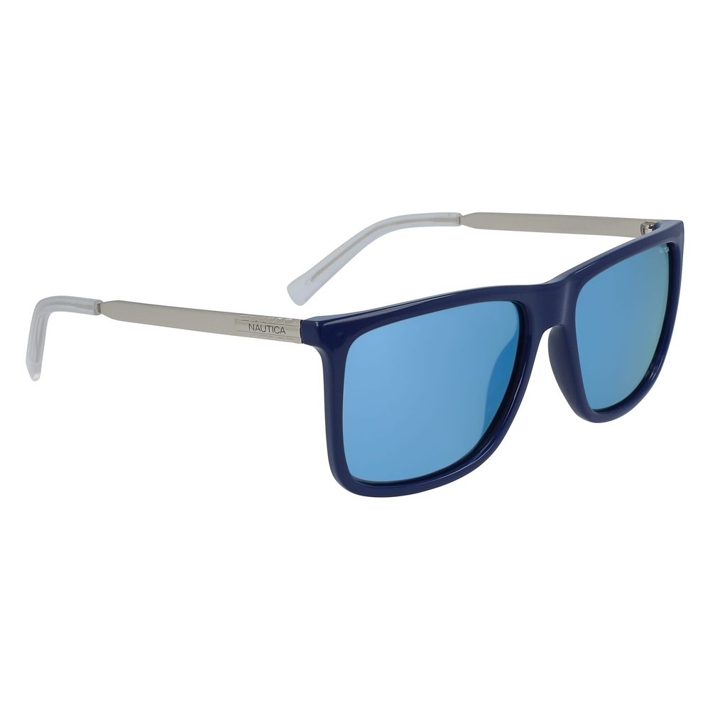 Blue Plastic Sunglasses