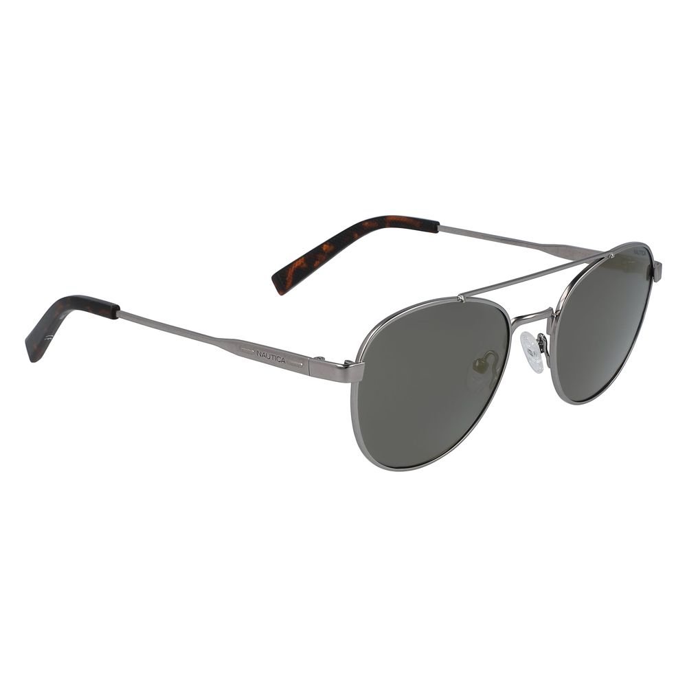 Gray Metal Sunglasses
