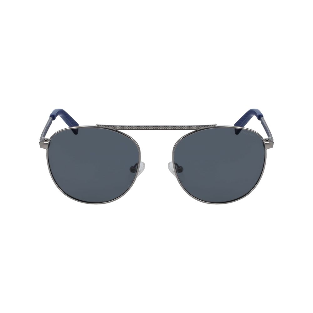 Gray Metal Sunglasses