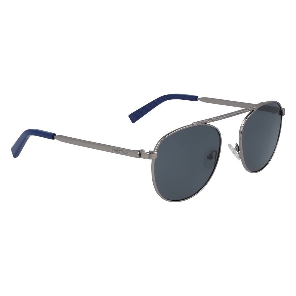 Gray Metal Sunglasses