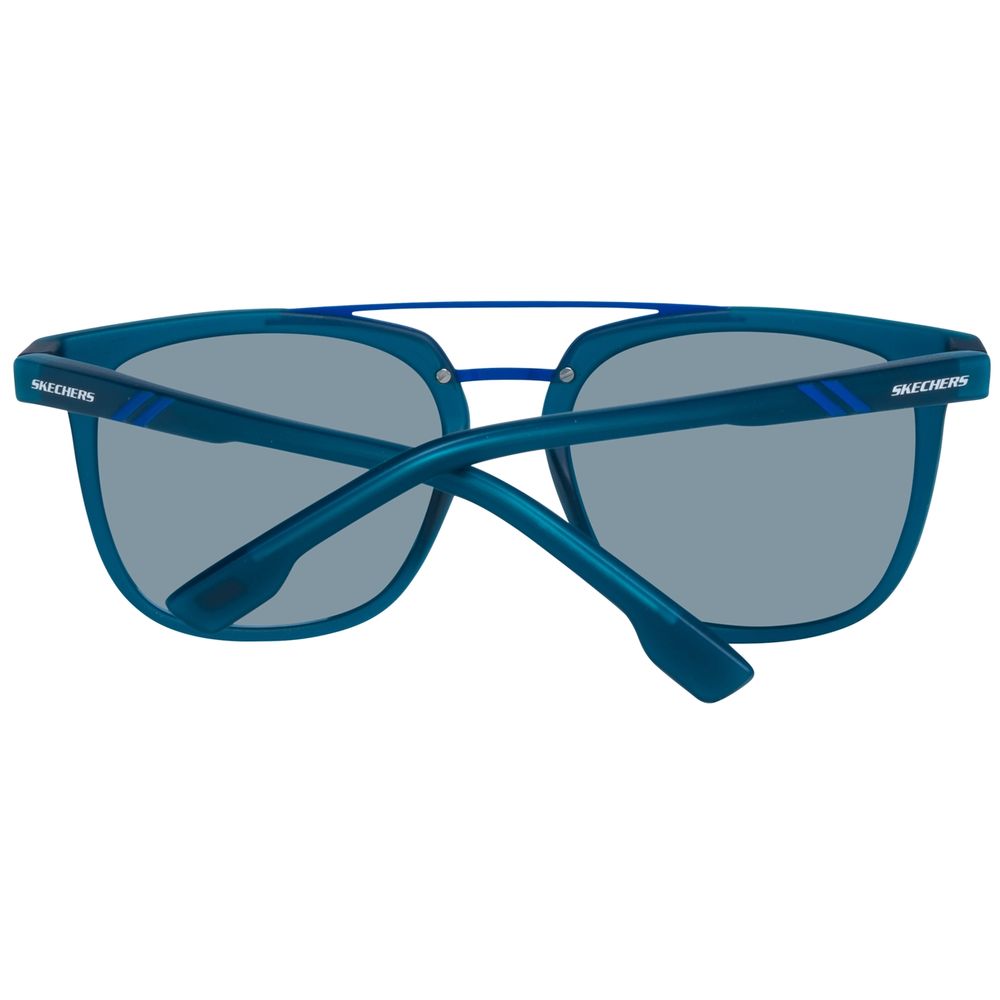 Blue Metal Sunglasses
