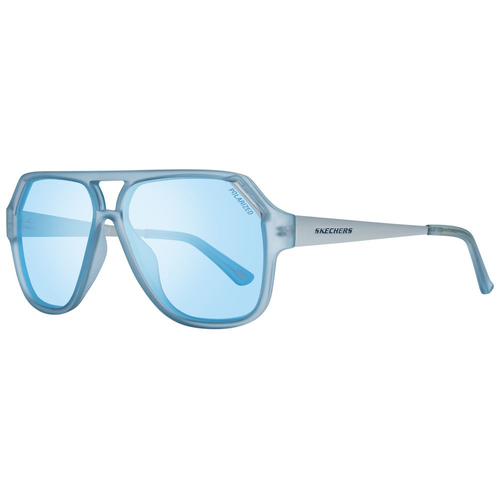 Blue Plastic Sunglasses