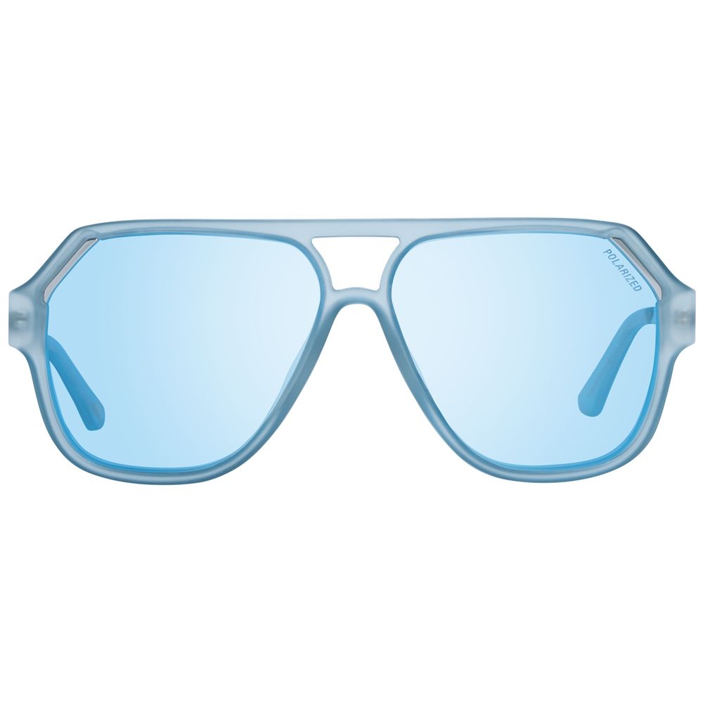 Blue Plastic Sunglasses
