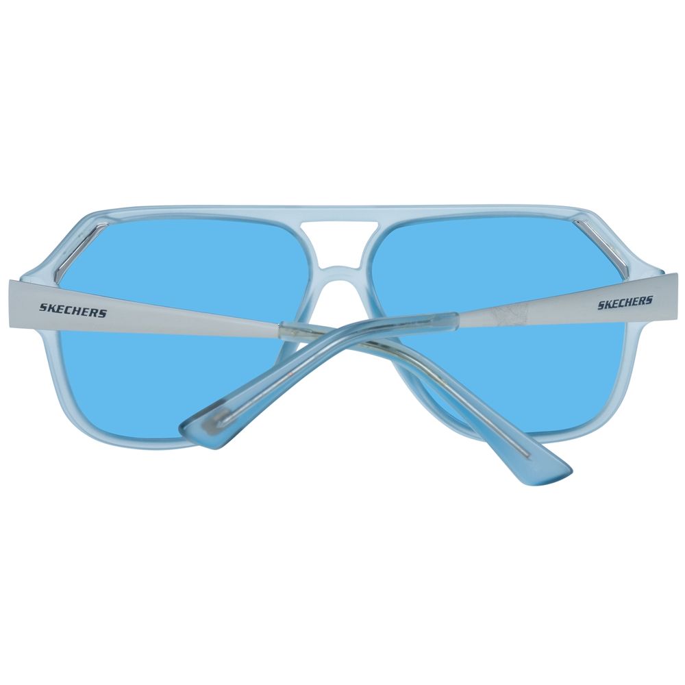 Blue Plastic Sunglasses