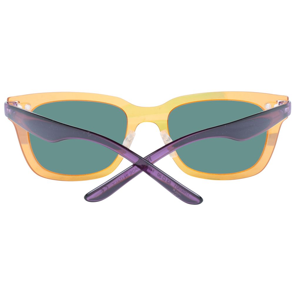 Orange Plastic Sunglasses