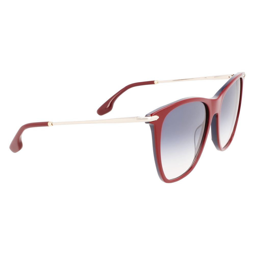 Burgundy Acetate Sunglasses