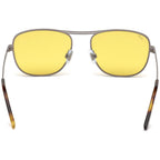Silver Metal Sunglasses