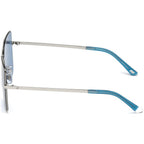 Silver Metal Sunglasses