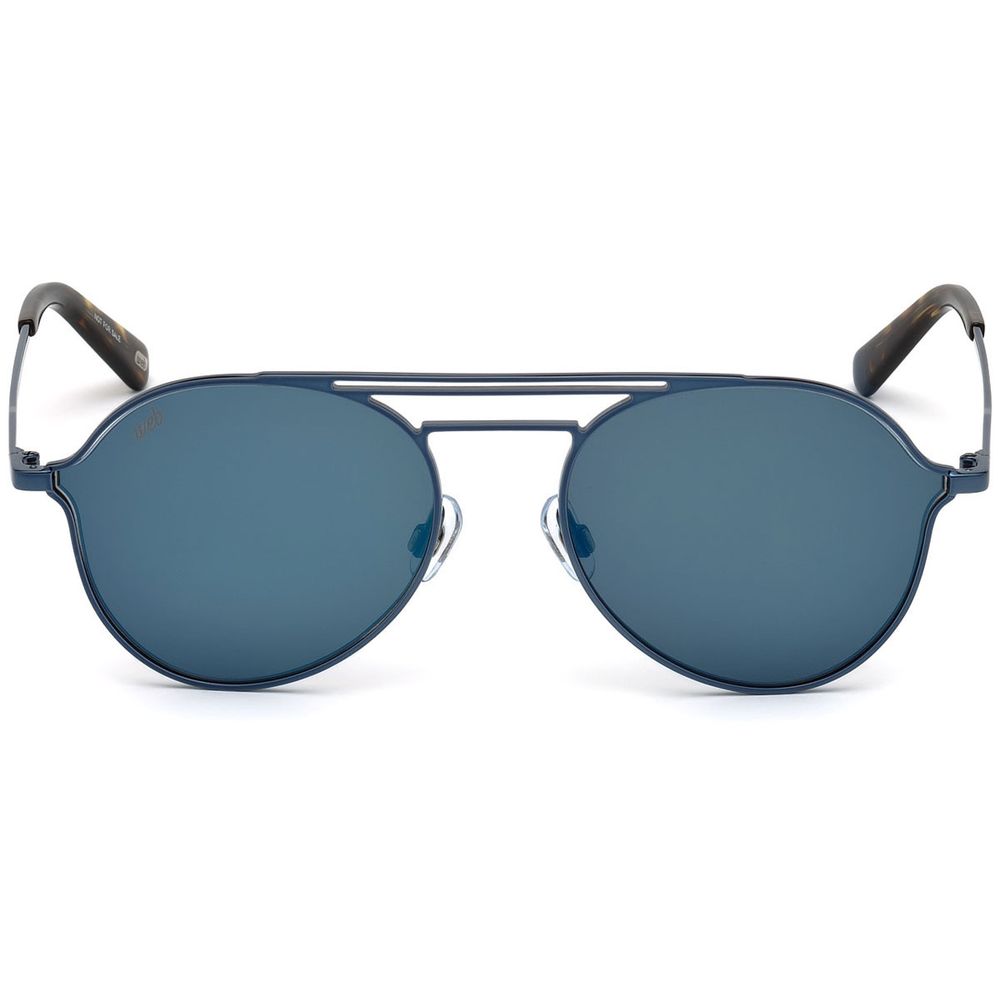 Blue Metal Sunglasses