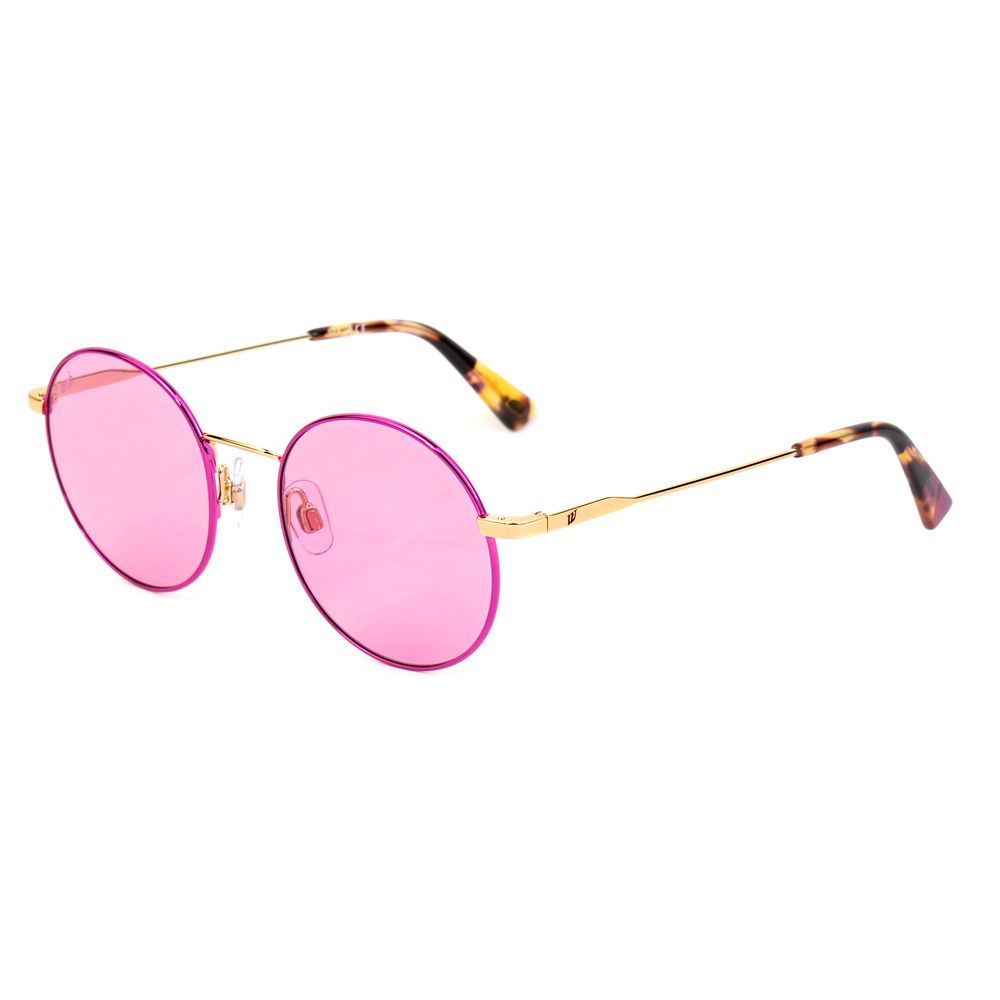 Pink Metal Sunglasses