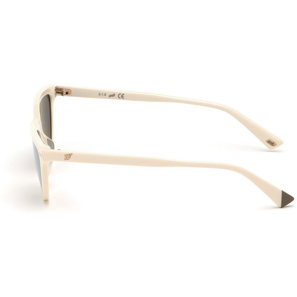 White Acetate Sunglasses
