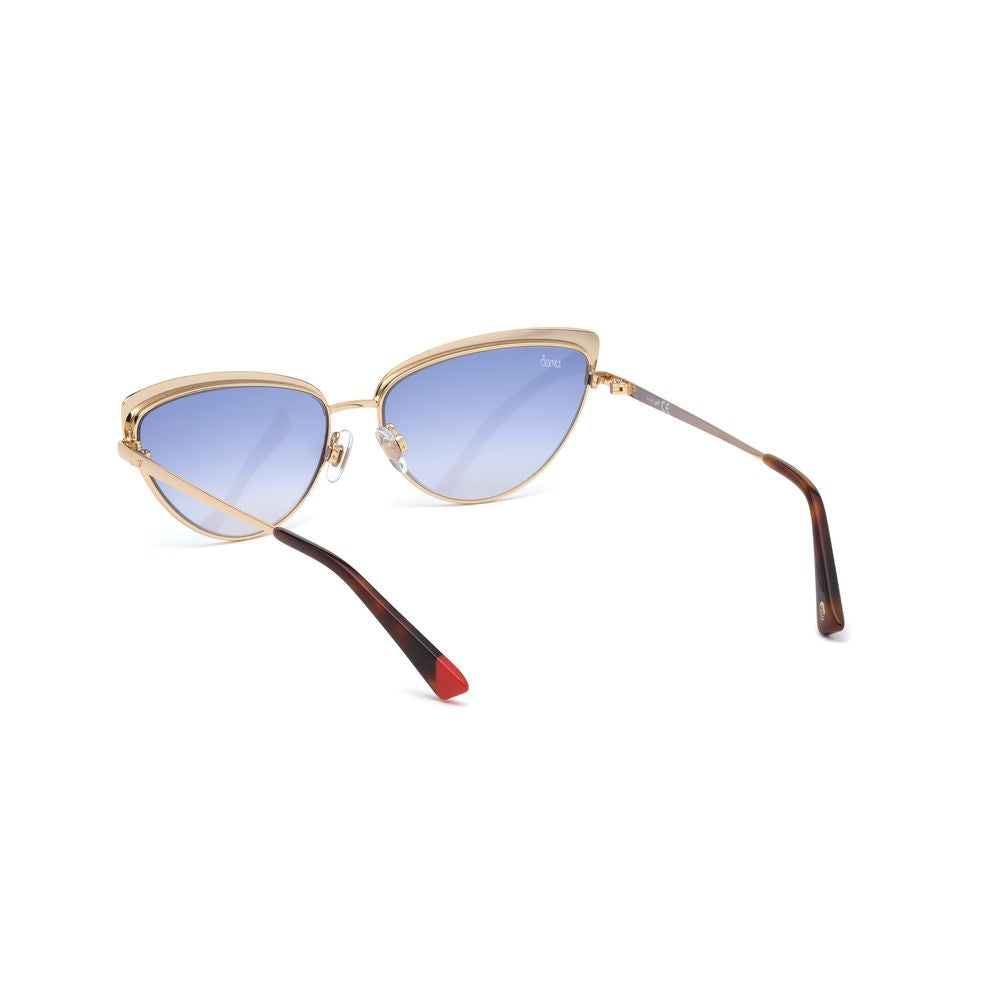 Gold Metal Sunglasses