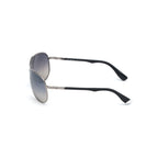 Gray Metal Sunglasses