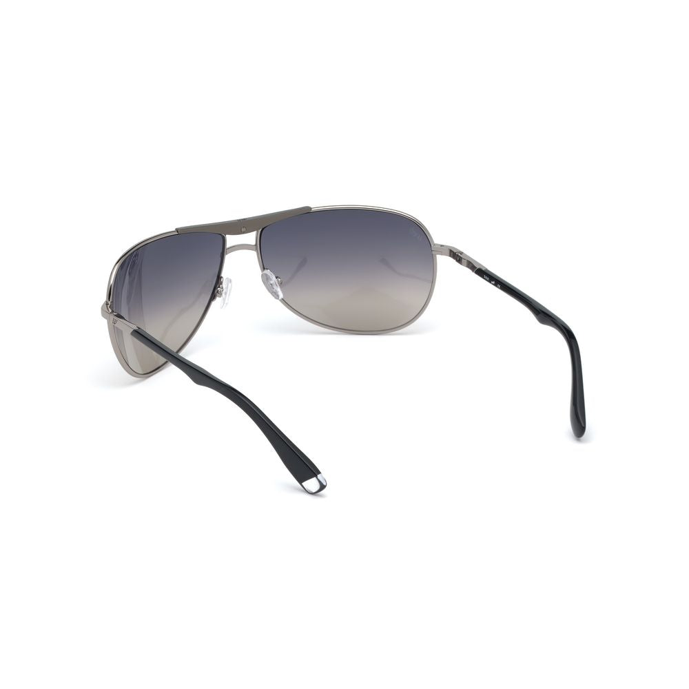 Gray Metal Sunglasses